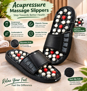 Acupressure Foot Slippers Massager